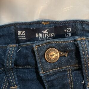Hollister girls skinny jeans waist 23 length 26